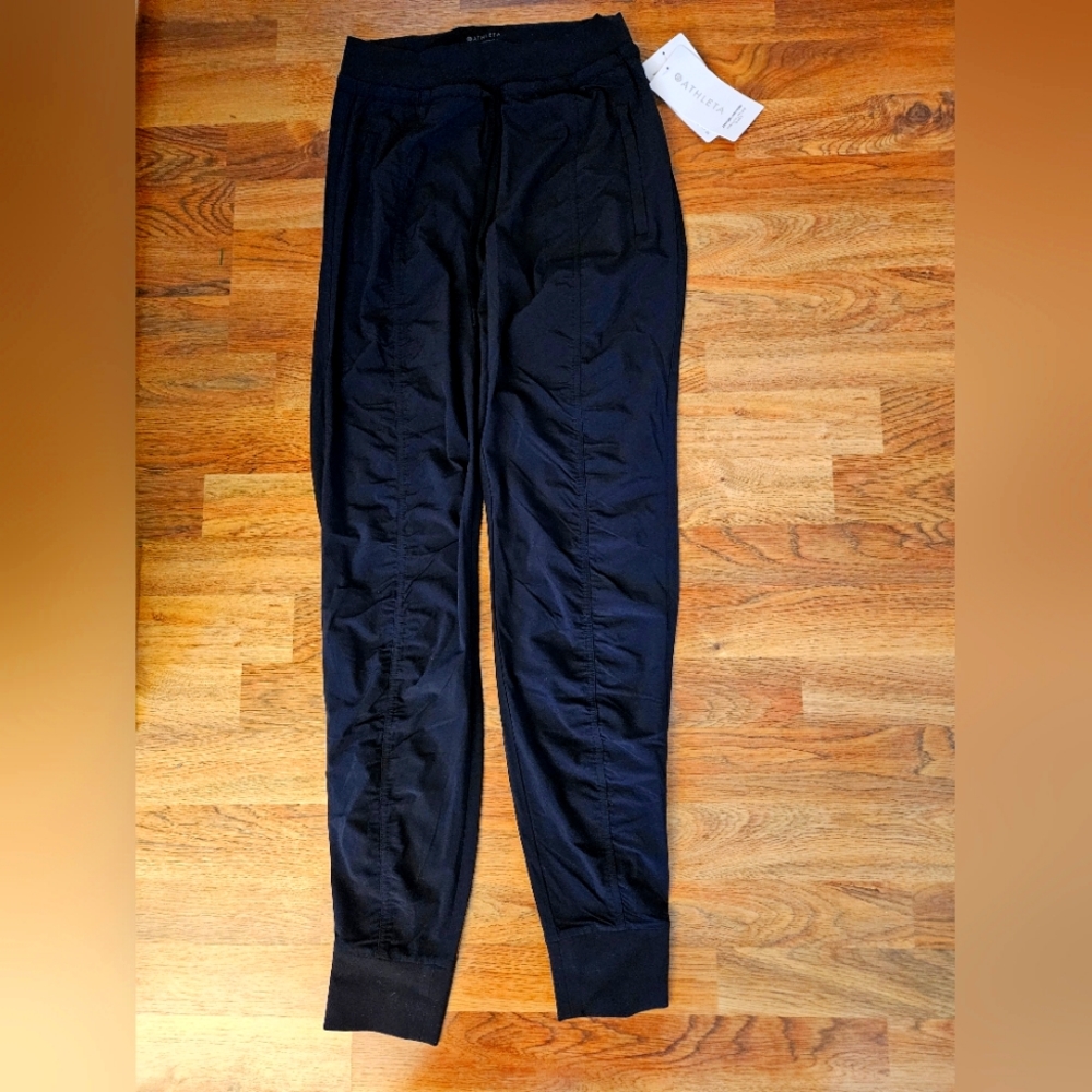 Athleta Attitude lined pant new, tags, black size 2/P